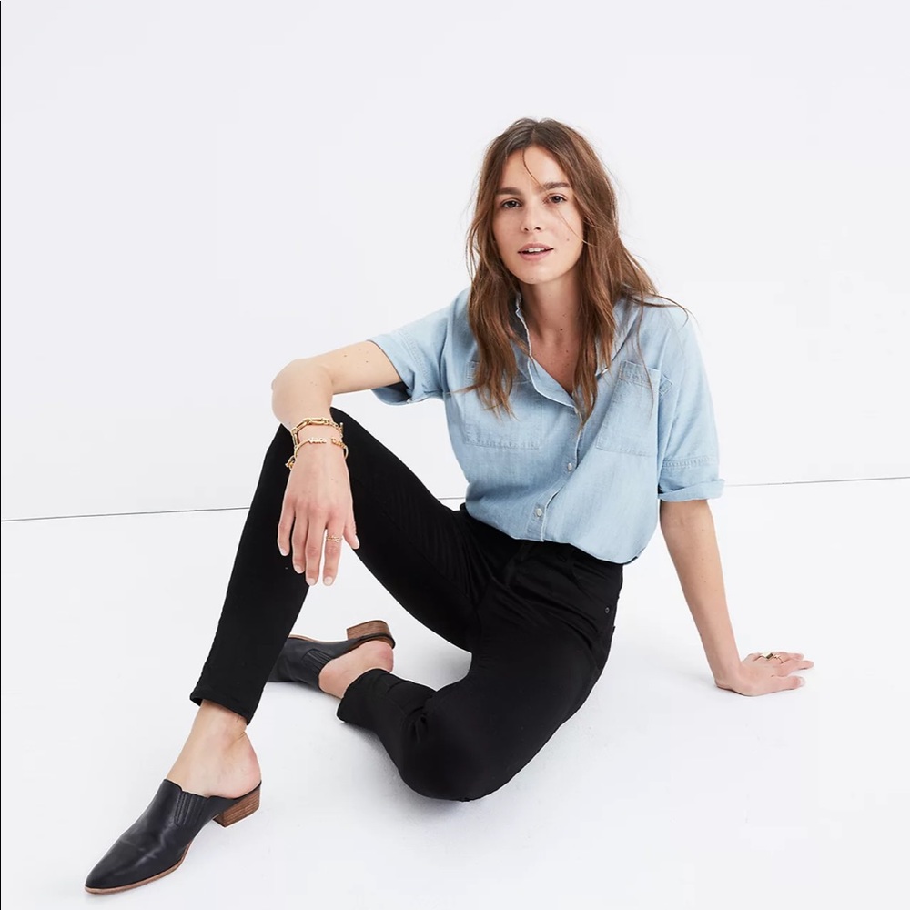 Madewell // ten inch high rise skinny
